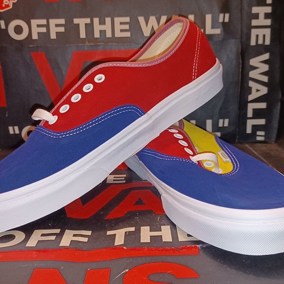 Vans Suede Off The Wall Sunshine Authentic Low US Men's 11.5 VN0A2Z5IWNY - Picture 8 of 13